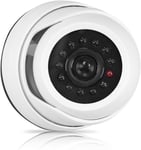 Caméra de Surveillance Factice avec LED - Fausse Caméra CCTV pour Sécurité Maison ou Magasin - Dôme Dissuasif pour Intérieur - Blanc.[G369]