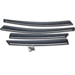 Lfldmj Side Window Deflectors,For Dodge Journey 2009 2-2018 Weather Shield Sun Rain Guards