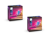 Philips Hue - 2x Gaming Gradient PC-list 24 27 tommer - Pakke