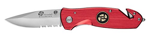 Pradel Excellence - CK886 - Couteau d'Intervention Manche Rouge