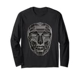 Squid Game Front Man Geometric Mask Art Long Sleeve T-Shirt