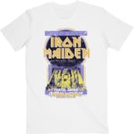 Iron Maiden Unisex Adult Powerslave Japan Flyer T-Shirt - XXL