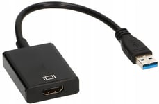 KONVERTERAR USB 3.0 till HDMI ADAPTER GRAFIKKORT