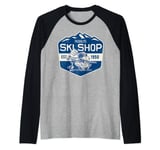 Peanuts - Snoopy Woodstock Ski Shop 1950 Raglan Baseball Tee