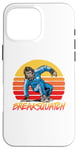 Coque pour iPhone 16 Pro Max Breaksquatch Break Dancing Sasquatch B-Boy Bigfoot 80s Funny