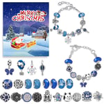 Jul adventskalender Armband Smycketillverkning Kit 2023 Girls DIy Craft