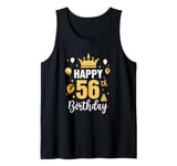 Happy 56Th Birthday Idea For 56 Years Old Man And Woman Tank Top