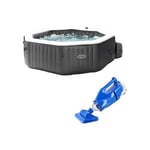 Spa gonflable - PureSpa Carbone - 4 places + Aspirateur Catfish de Intex