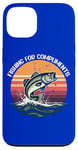 Coque pour iPhone 13 Des jeux de mots vintage de Fishing for Compliments qui accrochent le cœur de papa