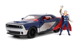 JADA TOYS, DODGE CHALLENGER SRT HELLCAT THOR 2015 blue, 1/24, JAD32186