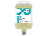 Universalrengøring Sure Interior&Surfacer Qs 2.5L U Farve/Parfume Blomstrmærket,2 Stk/Krt