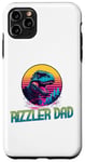 Coque pour iPhone 11 Pro Max Rizzler Dad Retro Dino Father's Day 2024 Gifts for Cool Dads