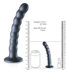 Phallus vaginal avec ventouse petit gode boule anal portable en silicone