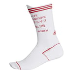 adidas Ask Typo Chaussettes Mixte, Blanc/Rouge écarlate, XXL