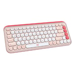 Logitech POP Icon Keys Wireless Keyboard - Rose