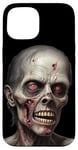 Coque pour iPhone 15 Zombie horreur costume Halloween sanglant effrayant