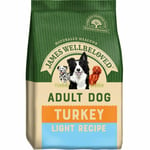 James Wellbeloved Adult Light Dry Dog Food - Turkey & Rice - 12.5kg