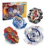 Snurrande leksak i metall Beyblade Burst Arena Gyro Fighting Gyroscope Launcher blue