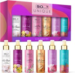 Soâ€¦? Unique Grande Womens Mini Mist Gift Set Body Mist Fragrance Spray (6