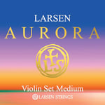 LARSEN STRINGS Aurora cordes de violon mi 4/4 boule détachable médium