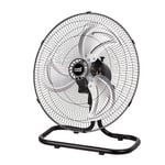 Eden pulse Ventilateur noir 3 en 1, 3 pales en aluminium, oscillant, 100< 130 x 50 x 50 cm