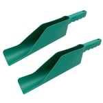 2 Pcs Roof Gutters Cleaning Tool for Ditch Skylights Garden Cleaning Shovel X6I8