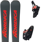 NORDICA Pack ski Nordica Spitfire Dc 80 Pro + Xcell 12 Fdt 25 Homme Gris / Rouge taille 180 2025