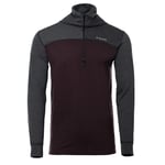 Aclima Mens LightWool 180 Hoodie (Lila (CHOCOLATE PLUM/MARENGO) X-small)