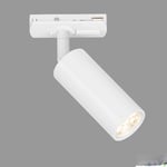 BRILONER - Système de rail Rail LED Spotlight, dimmable, orientable, accessoires, Tracklight, LED Spot, spot de plafond, projecteur, lampes, plafonnier, plafonnier, 40x100mm (DxH), blanc