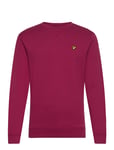 Crew Neck Sweatshirt Burgundy Lyle & Scott