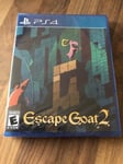 PS4 :       ESCAPE GOAT 2      # 141      Limited Run          NEUF / NEW