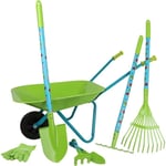 Grand kit de jardin avec brouette pour enfant