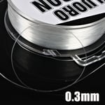 300M FluoroCarbon fiskelina Stark tråd DIA.-0,3MM Dia.-0.3mm