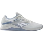 Reebok Women's Nano X4 Sneaker, PUGRY2/VINBLU/FTWWHT, 2.5 UK