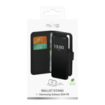 PURO Samsung Galaxy S24 FE wallet case  2 card slots  black