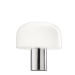 FLOS Bellhop glass bordslampa bright aluminium