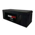 SKANBATT Lithium Batteri 48V 100AH 100A BMS (640x245x220mm) IP67 - NYHET! (kan forhåndsbestilles)