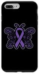 Coque pour iPhone 7 Plus/8 Plus L'équipe de soutien Butterfly pour la sensibilisation au