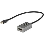 StarTech.com Adaptateur Mini DisplayPort vers HDMI - Dongle mDP to HDMI - 1080p - Mini DisplayPort 1.2 vers Écrans/Affichages HDMI - Convertisseur Mini DP vers HDMI - Câble Intégré 30cm...