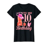 Its My 10th Birthday 10 Year Old Girl Texas Cowgirl Gift T-Shirt