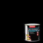 SYNTILOR - Peinture Extérieure Multi-Matériaux Noir Satiné RAL 9005 0,5L