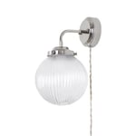 Vägglampa Eivor Nickel/Klar