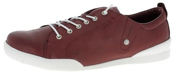 Andrea Conti Femme 0345724 Basket, Rouge Bordeaux 024, 39 EU