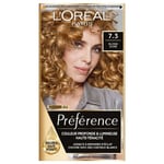 L'Oréal Paris Preference Coloring 7.3 Florida Golden Blonde