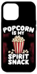 Coque pour iPhone 12 Pro Max Popcorn is My Spirit Snack Popcorn