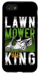 iPhone SE (2020) / 7 / 8 Lawn Mower Mowing Dad Father Landscaper Tractor Lawn Mower Case