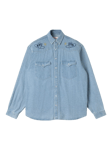 Stan Ray Western Cotton Denim Shirt, Stonewashed