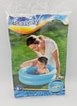 Bestway Baby Paddling Splash Pool 2 Foot Wide approx 61 x 15 cm 2 Ring BLUE KIDS