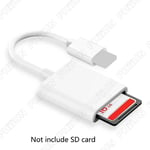 1x SD Card Camera Reader 3.3V For iPad iPhone 6 6S 7 8 X Xs 11 12 13 14 Pro Max