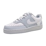 Nike Femme Court Vision Low Next Nature Basket, Football Grey/White, 41 EU